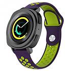 CaseOnline EBN Sport Armband Samsung Gear Sport lila/grön