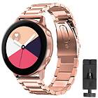 CaseOnline Armband rostfritt stål Samsung Galaxy Watch Active Rosè