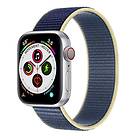 CaseOnline Nylon Armband Apple Watch 6 (40mm) Artic Ocean Blue