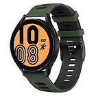 CaseOnline Twin Sport Armband Samsung Galaxy Watch 4 (44mm) Grön/