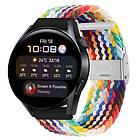 CaseOnline Flätat Elastiskt Armband Huawei Watch 3 (46mm) Pride Edition