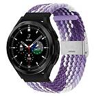 CaseOnline Flätat Elastiskt Armband Samsung Galaxy Watch 4 Classic (46mm) Grad