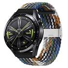 CaseOnline Flätat Elastiskt Armband Huawei Watch GT3 (46mm) Cowboy