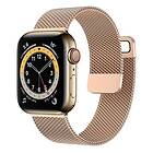 CaseOnline Milanese Armband Apple Watch 7 (45mm) Rosè