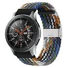 CaseOnline Flätat Elastiskt Armband Samsung Galaxy Watch 46mm Cowboy