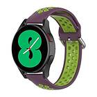 CaseOnline EBN Sport Armband Samsung Galaxy Watch 4 44mm Lila/grön