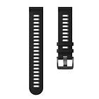 CaseOnline Twin Sport Armband Garmin Vivomove Luxe Sort/Grå