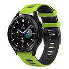 CaseOnline Twin Sport Armband Samsung Galaxy Watch 4 Classic (42mm) Lime/