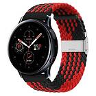 CaseOnline Flätat Elastiskt Armband Samsung Galaxy Watch Active 2 (44mm) Punaine