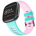 CaseOnline Twin Sport Armband Fitbit Sense Mint/rosa