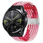 CaseOnline Flätat Elastiskt Armband Huawei Watch GT3 (46mm) Gradientred