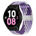 CaseOnline Flätat Elastiskt Armband Samsung Galaxy Watch 5 (40mm) Gradient pur