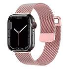 CaseOnline Milanese Armband Apple Watch 7 (41mm) Rosa