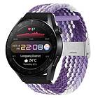 CaseOnline Flätat Elastiskt Armband Huawei Watch 3 Pro (48mm) Gradient purple