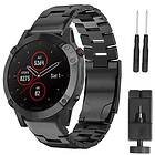 CaseOnline Armband titan Garmin Fenix 3/5X/5X Plus