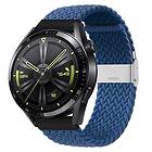 CaseOnline Flätat Elastiskt Armband Huawei Watch GT3 (46mm) Blå