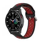 CaseOnline EBN Sport Armband Samsung Galaxy Watch 4 Classic 42mm Svart/röd