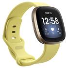 CaseOnline Sport Armband Fitbit Versa 3 Creamy Yellow