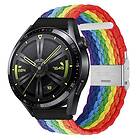 CaseOnline Flätat Elastiskt Armband Huawei Watch GT3 (46mm) Pride