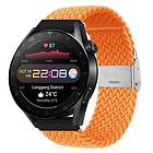 CaseOnline Flätat Elastiskt Armband Huawei Watch 3 Pro (48mm) Orange
