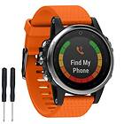 CaseOnline Sport Armband Garmin Fenix 5S / 5S Plus Orange