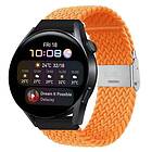 CaseOnline Flätat Elastiskt Armband Huawei Watch 3 (46mm) Orange