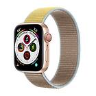 CaseOnline Apple Watch 5 (40mm) Nylon Armband Camel