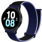 CaseOnline Nylon Armband No-Gap Samsung Galaxy Watch 5 (44mm) Midnight Blue