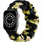 CaseOnline Scrunchie Elastiskt Armband Apple Watch 6 (44mm) Sunflower