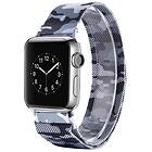 CaseOnline Apple Watch 4 (40) Armband Milanese Camo Grå