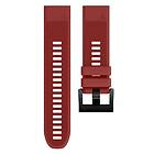 CaseOnline Sport Armband EasyFit Garmin Fenix 6S Röd
