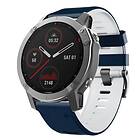 CaseOnline Twin Sport Armband Garmin Fenix 6 Pro Blue/grå