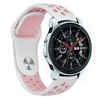 CaseOnline EBN Sport Armband Samsung Galaxy Watch 46mm-Hvit/rosa