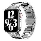 CaseOnline Iron Man Rustfritt Armband Apple Watch 5 (40mm) Silver