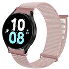 CaseOnline Nylon Armband No-Gap Samsung Galaxy Watch 5 (44mm) Pink Sand