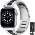 CaseOnline Armband rostfritt stål Apple Watch 6 (40mm) Silver/