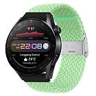 CaseOnline Flätat Elastiskt Armband Huawei Watch 3 Pro (48mm) Pistachio
