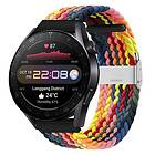 CaseOnline Flätat Elastiskt Armband Huawei Watch 3 Pro (48mm) Rainbow