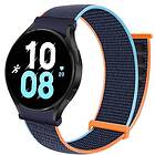 CaseOnline Nylon Armband No-Gap Samsung Galaxy Watch 5 (44mm) Deep Navy