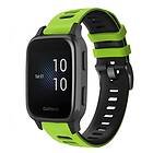 CaseOnline Twin Sport Armband Garmin Venu Sq Music Edition Lime/