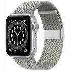 CaseOnline Flätat Elastiskt Armband Apple watch 6 (44mm) Stone