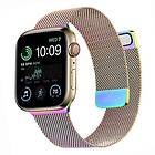 CaseOnline Milanese Armband Apple Watch SE 2022 (44mm) Rainbow