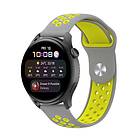CaseOnline EBN Sport Armband Huawei Watch 3 Pro Grå/gul