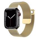 CaseOnline Milanese Armband Apple Watch 7 (45mm) Guld