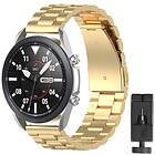 CaseOnline Armband rostfritt stål Samsung Galaxy Watch 3 (45mm) Guld