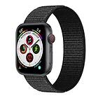 CaseOnline Apple Watch 5 (40mm) Nylon Armband Dark black