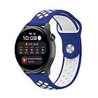 CaseOnline EBN Sport Armband Huawei Watch 3 Blue/vit