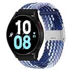 CaseOnline Flätat Elastiskt Armband Samsung Galaxy Watch 5 (44mm) Gradient blu