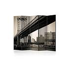 Artgeist Rumsavdelare Manhattan Bridge, New York II 225x172cm