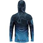 Hotspot Design Bathimetry Performance Hooded Long Sleeve T-shirt (Herr)